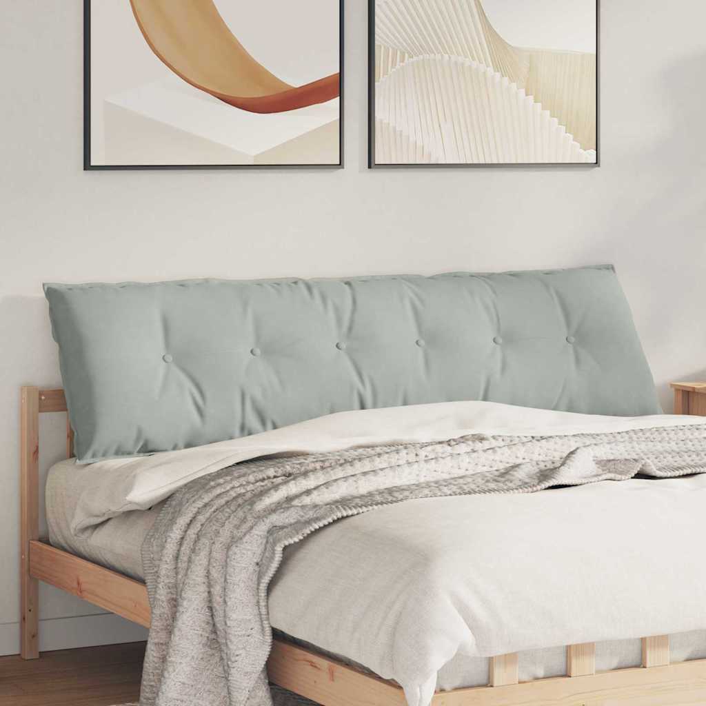 vidaXL Rugkussen Blauw 50 x 45 cm Corduroy stof