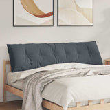vidaXL Rugkussen Blauw 50 x 45 cm Corduroy stof
