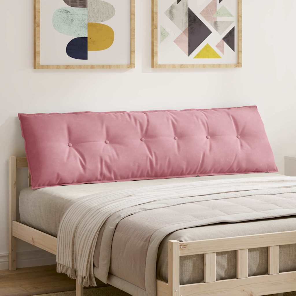 vidaXL Rugkussen Blauw 50 x 45 cm Corduroy stof