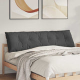 vidaXL Rugkussen Lichtgrijs 50 x 45 cm Corduroy stof