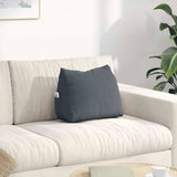 vidaXL Rugkussen Blauw 45 x 20 x 35 cm Corduroy stof