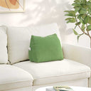 vidaXL Rugkussen Blauw 45 x 20 x 35 cm Corduroy stof