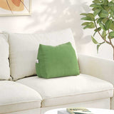 vidaXL Rugkussen Blauw 45 x 20 x 35 cm Corduroy stof