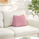 vidaXL Rugkussen Blauw 45 x 20 x 35 cm Corduroy stof