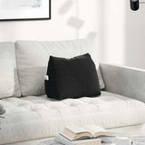 vidaXL Rugkussen Blauw 45 x 20 x 35 cm Corduroy stof