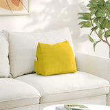 vidaXL Rugkussen Blauw 45 x 20 x 35 cm Corduroy stof