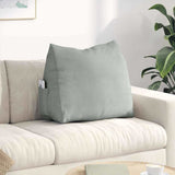 vidaXL Rugkussen Blauw 45 x 20 x 35 cm Corduroy stof