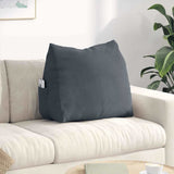 vidaXL Rugkussen Blauw 45 x 20 x 35 cm Corduroy stof