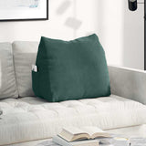vidaXL Rugkussen Blauw 45 x 20 x 35 cm Corduroy stof