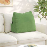 vidaXL Rugkussen Blauw 45 x 20 x 35 cm Corduroy stof