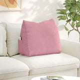 vidaXL Rugkussen Blauw 45 x 20 x 35 cm Corduroy stof