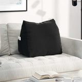 vidaXL Rugkussen Blauw 45 x 20 x 35 cm Corduroy stof