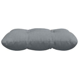 vidaXL Seat Cushions 4 pcs Light Grey 40 x 40 x 12 cm Fabric