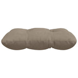 vidaXL Zitkussens 4 pcs Taupe 40 x 40 cm Microvezel Stof