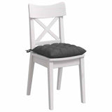 vidaXL Zitkussens 4 pcs Corduroy stof Lichtgrijs 40 x 40 x 6 cm