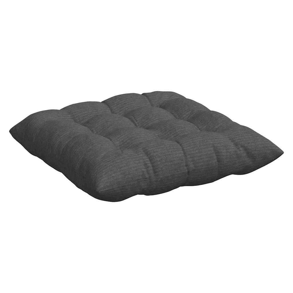 vidaXL Zitkussens 4 pcs Corduroy stof Lichtgrijs 40 x 40 x 6 cm