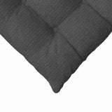 vidaXL Zitkussens 4 pcs Corduroy stof Lichtgrijs 40 x 40 x 6 cm