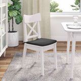 vidaXL Zitkussens 4 st Corduroy stof Lichtgrijs 40 x 40 x 3 cm