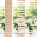 vidaXL Jaloezie Eiken Look 40 x 130 cm 35 mm Massief Paulowniahout