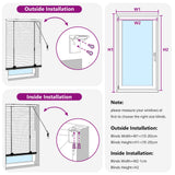 vidaXL Jaloezie Eiken Look 40 x 130 cm 35 mm Massief Paulowniahout