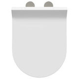 vidaXL Toiletbril Verstelbaar Wit 50 x 36,5 x 5 cm Polypropyleen