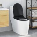 vidaXL Toiletbril Verstelbaar Wit 50 x 36,5 x 5 cm Polypropyleen