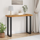 vidaXL Consoletafel Bruin 100 x 35 x 75 cm Massief Teakhout