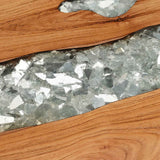 vidaXL Consoletafel Bruin 100 x 35 x 75 cm Massief Teakhout