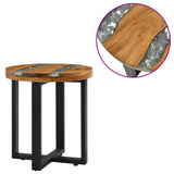 vidaXL Salontafel Bruin 40 x 40 x 45 cm Massief Teakhout