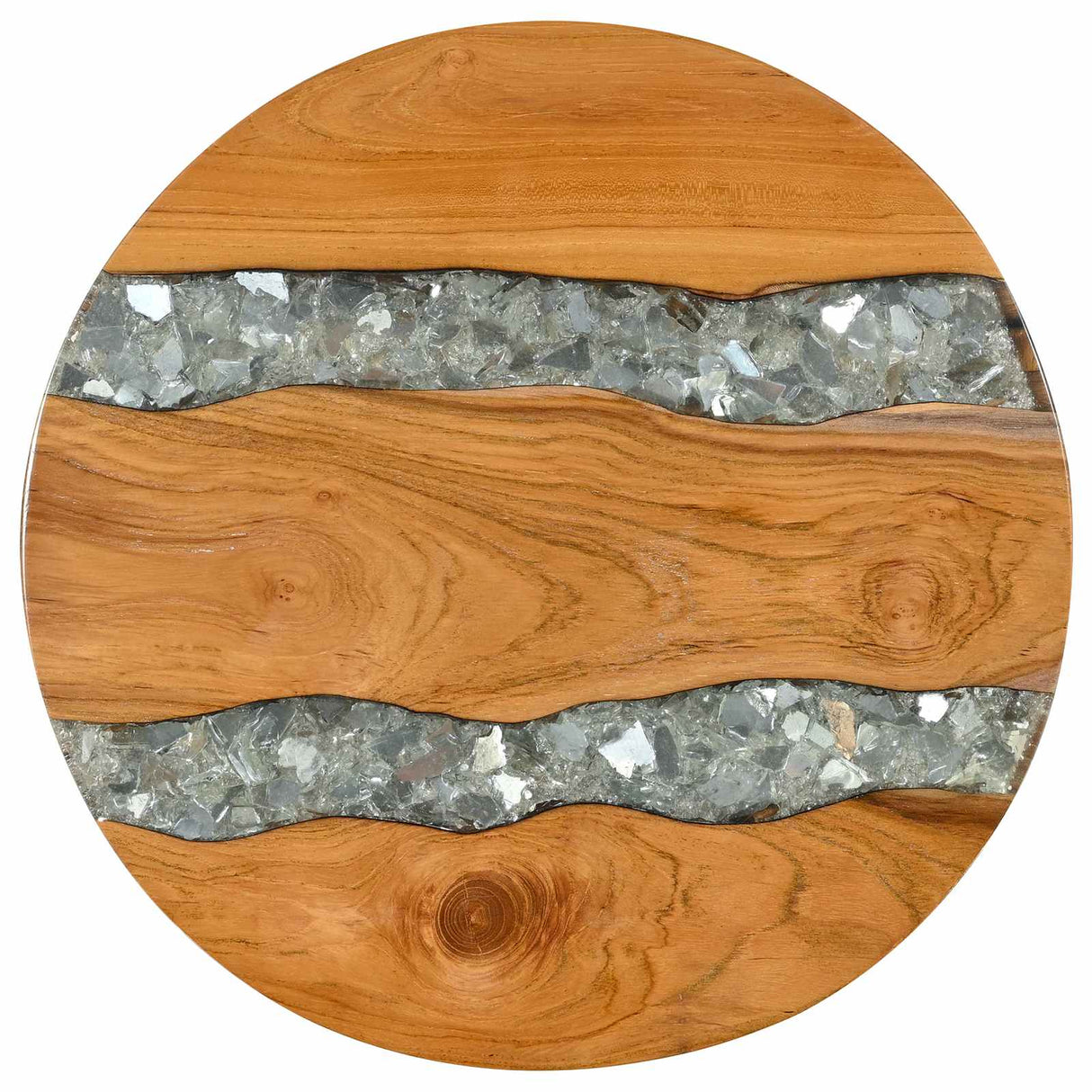 vidaXL Salontafel Bruin 40 x 40 x 45 cm Massief Teakhout