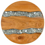 vidaXL Salontafel Bruin 40 x 40 x 45 cm Massief Teakhout
