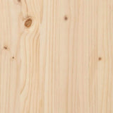 vidaXL Kerstbomen met standaard Naturel 60 cm Massief grenenhout