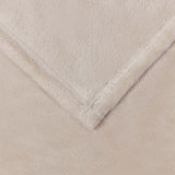 vidaXL plaid Beige 130 x 150 cm 0.5 kg Fleece