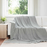 vidaXL plaid Beige 130 x 150 cm 0.5 kg Fleece