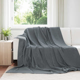 vidaXL plaid Beige 130 x 150 cm 0.5 kg Fleece