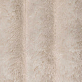 vidaXL Dekentje Beige 150 x 130 cm 0.45 kg Fleece