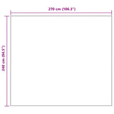 vidaXL Dekentje Beige 150 x 130 cm 0.45 kg Fleece