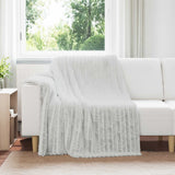 vidaXL Dekentje Beige 150 x 130 cm 0.45 kg Fleece
