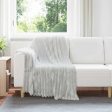 vidaXL Dekentje Beige 150 x 130 cm 0.45 kg Fleece