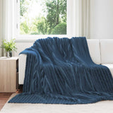 vidaXL Dekentje Beige 150 x 130 cm 0.45 kg Fleece