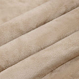 vidaXL plaid Beige 130 x 150 cm 1 kg Fleece