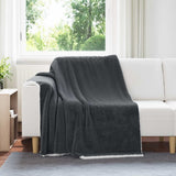 vidaXL plaid Beige 130 x 150 cm 1 kg Fleece