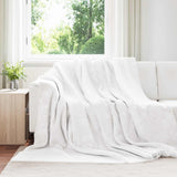 vidaXL plaid Beige 130 x 150 cm 1 kg Fleece