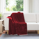 vidaXL plaid Beige 130 x 150 cm 1 kg Fleece