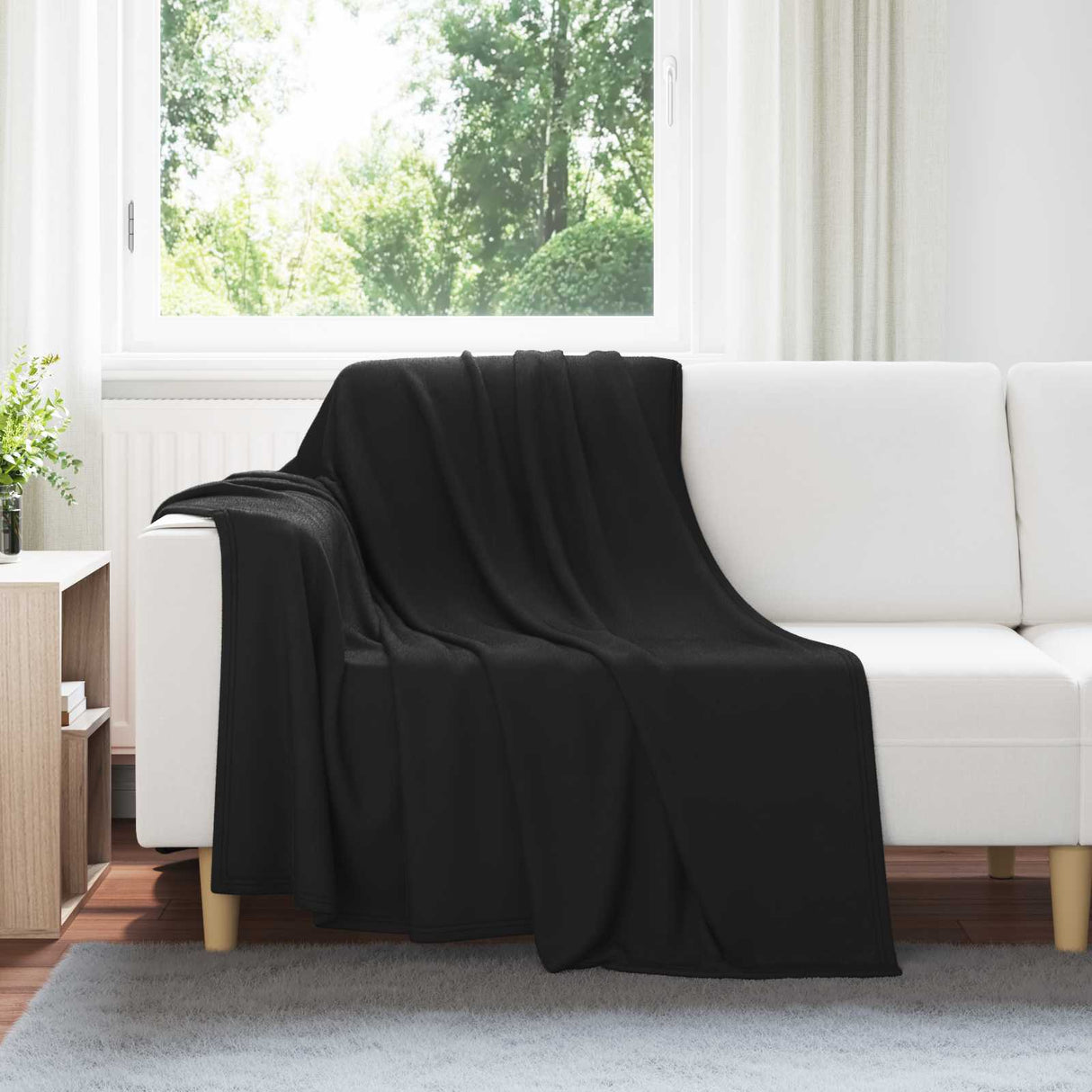 vidaXL throw Beige 170 x 130 cm 0.33 kg Fleece