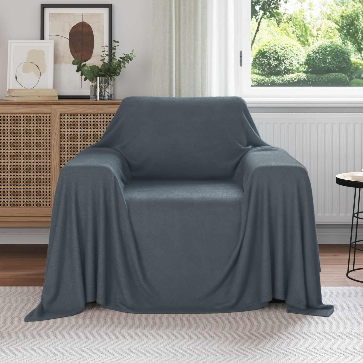 vidaXL plaid Crèmekleurig 210 x 140 cm 0.41 kg Fleece