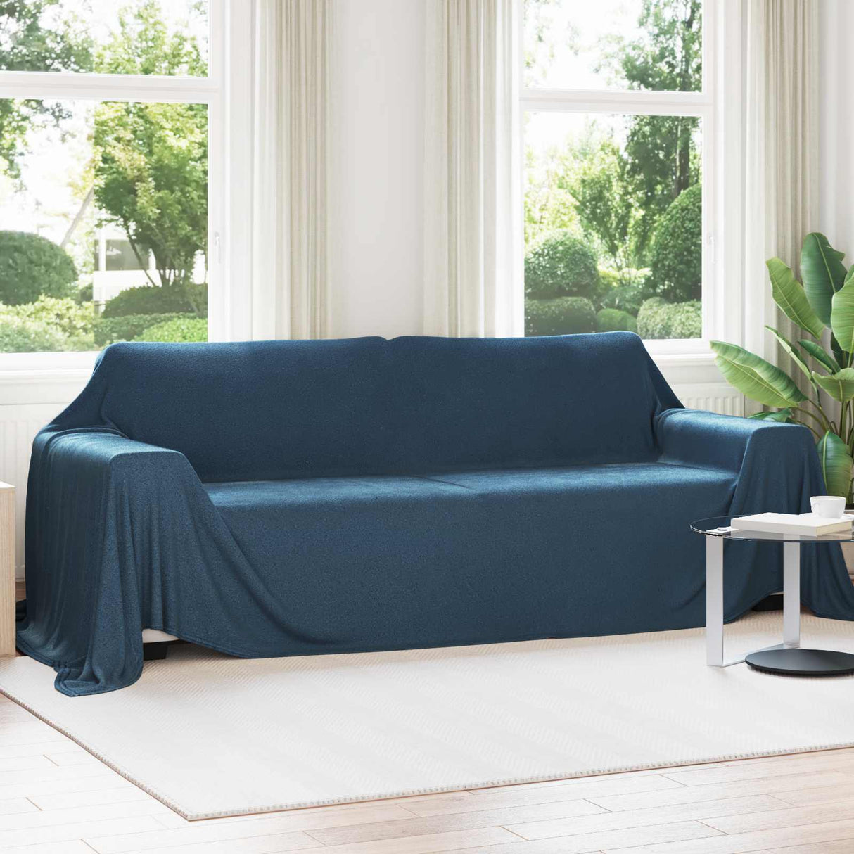 vidaXL plaid Crèmekleurig 210 x 140 cm 0.41 kg Fleece