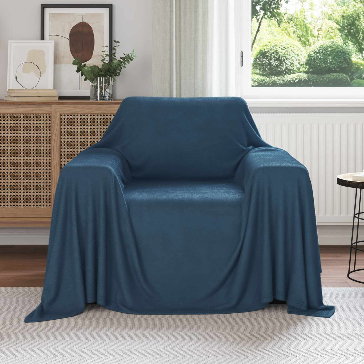 vidaXL plaid Crèmekleurig 210 x 140 cm 0.41 kg Fleece