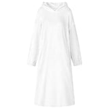 vidaXL Deken hoodie Beige S Flanel