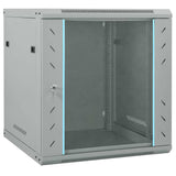 vidaXL Netwerkkast voor aan de muur 4U 19" IP20 600x450x285 mm